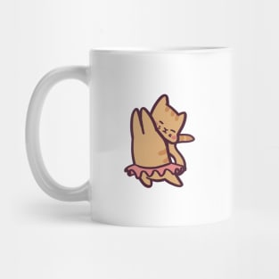 Cute Cat Ballerina Mug